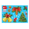 Electrostatic Glass Stickers On Christmas Windows And Christmas Stickers On Walls