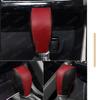 Leather Car Gear Head Shift Knob Cover Fit for Renault Koleos / QM6 Kadjar Captur / Kaptur Megane Gear Shift Collars Accessories