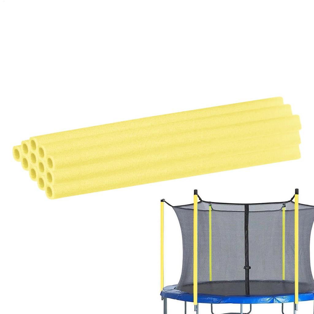 12pcs Trampoline Foam Pole Covers 15.7-inch Trampoline Rod Sponge Covers Trampoline Pole Protective Sleeves for Outdoor Garden