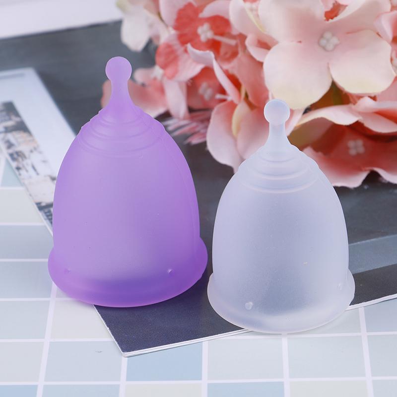 Menstrual Cup Medical Grade Soft Silicone Moon Lady Period Hygiene Reusable Cup