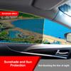 Magnetic Car Side Window Sun Shade with Small Hole Auto Black UV Protection Film Auto Window Curtain Window Mesh Sunshade Cover