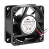Uxcell Cooling Fan DC 12V 60mm X 60mm X 25mm Metal Plastic PC Cooling Fan 1 Piece 0.25A