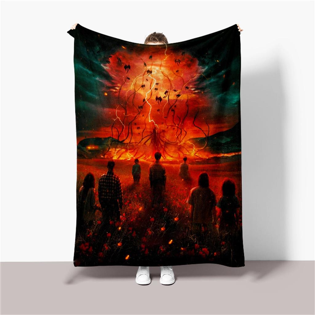 100x130cm Flannel Blanket Suitable For Adults And Children Personalized Blanket Digital Print Blanket