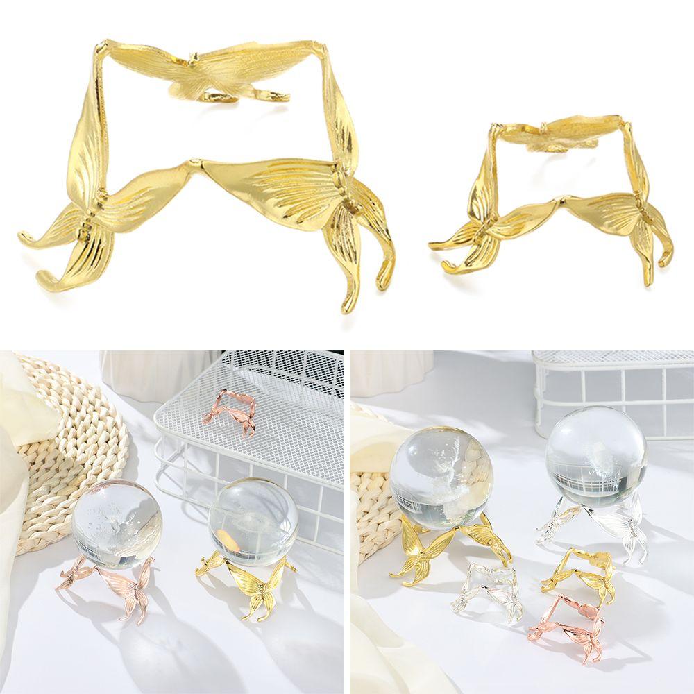 Props Butterfly Display Base Holder Sphere Support Crystal Ball Display Stand Home Decoration