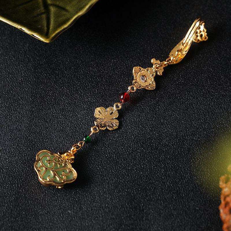 Женский китайский стиль Cheongsam Qipao лацкан подвеска кисточка кулон винтажная брошь элегантный стиль ханьфу аксессуары