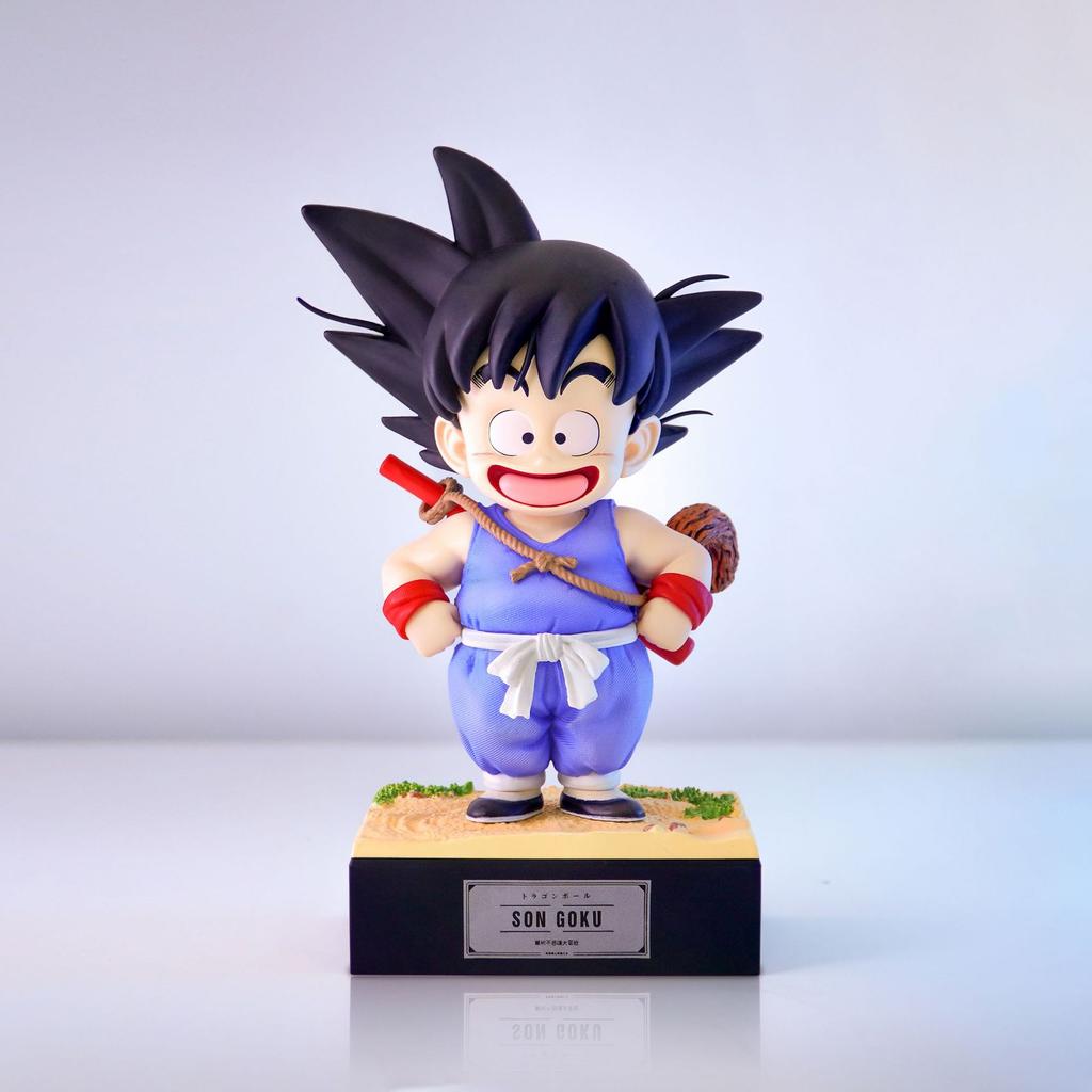 Фигурки Dragon Ball Сон Гоку Аниме Фигурки Криллин Фигурка Детство Милые Модели ПВХ ГК Анимация Периферия Настольные Украшения Игрушки