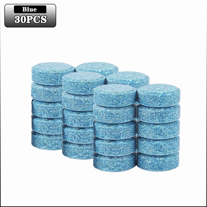 Таблетки для чистки автомобильных стекол Очиститель автомобильных стекол Твердые пенные таблетки для стеклоочистителей Таблетки для автомобильной пены Твердый очиститель для стекол