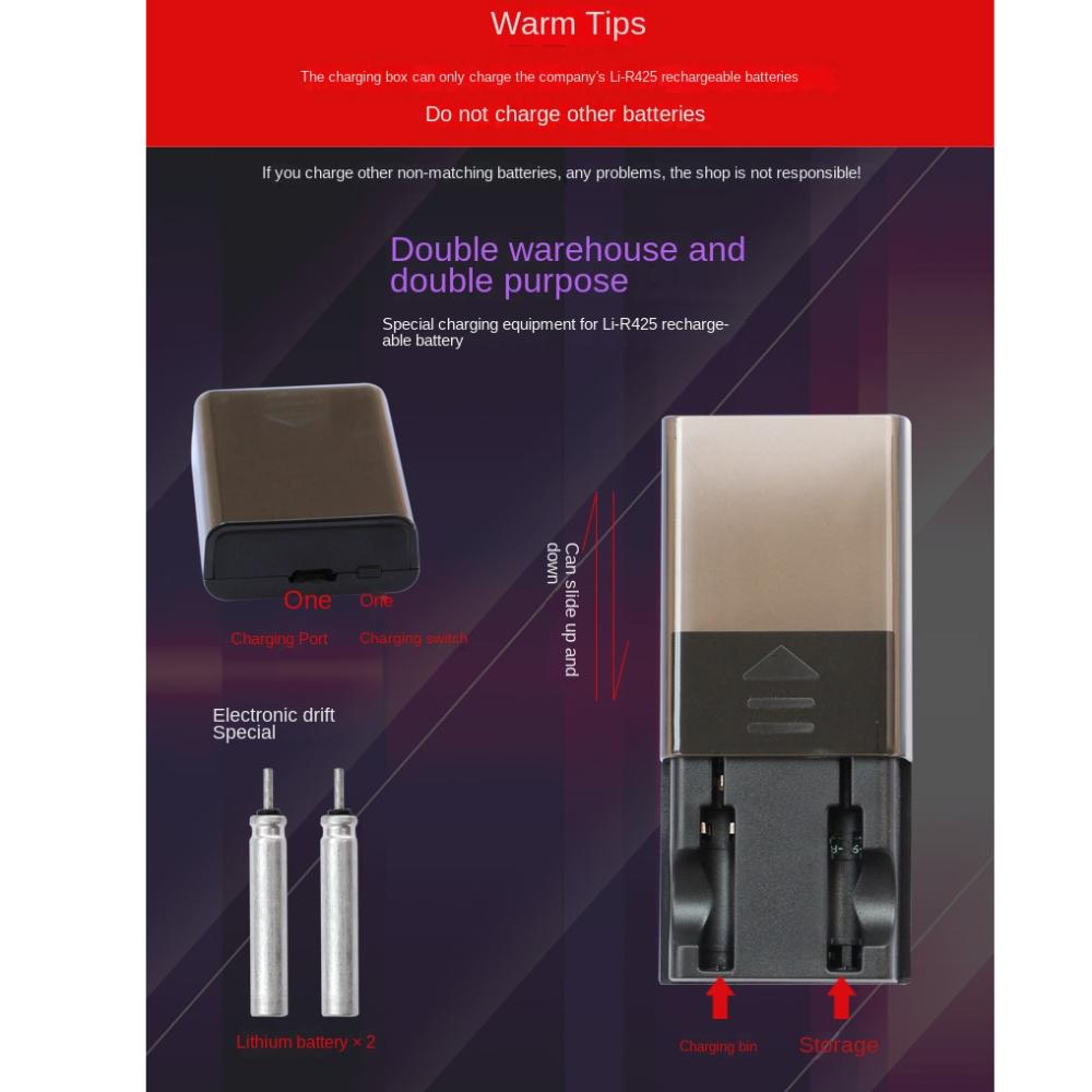 Аксессуары для ночной рыбалки USB-зарядное устройство 1/2 отверстия Электронные поплавки Аккумуляторы для морской рыбалки