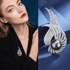 Fashion Charm Angel Wings Brooch Corsage Women Christmas Jewelry Gift