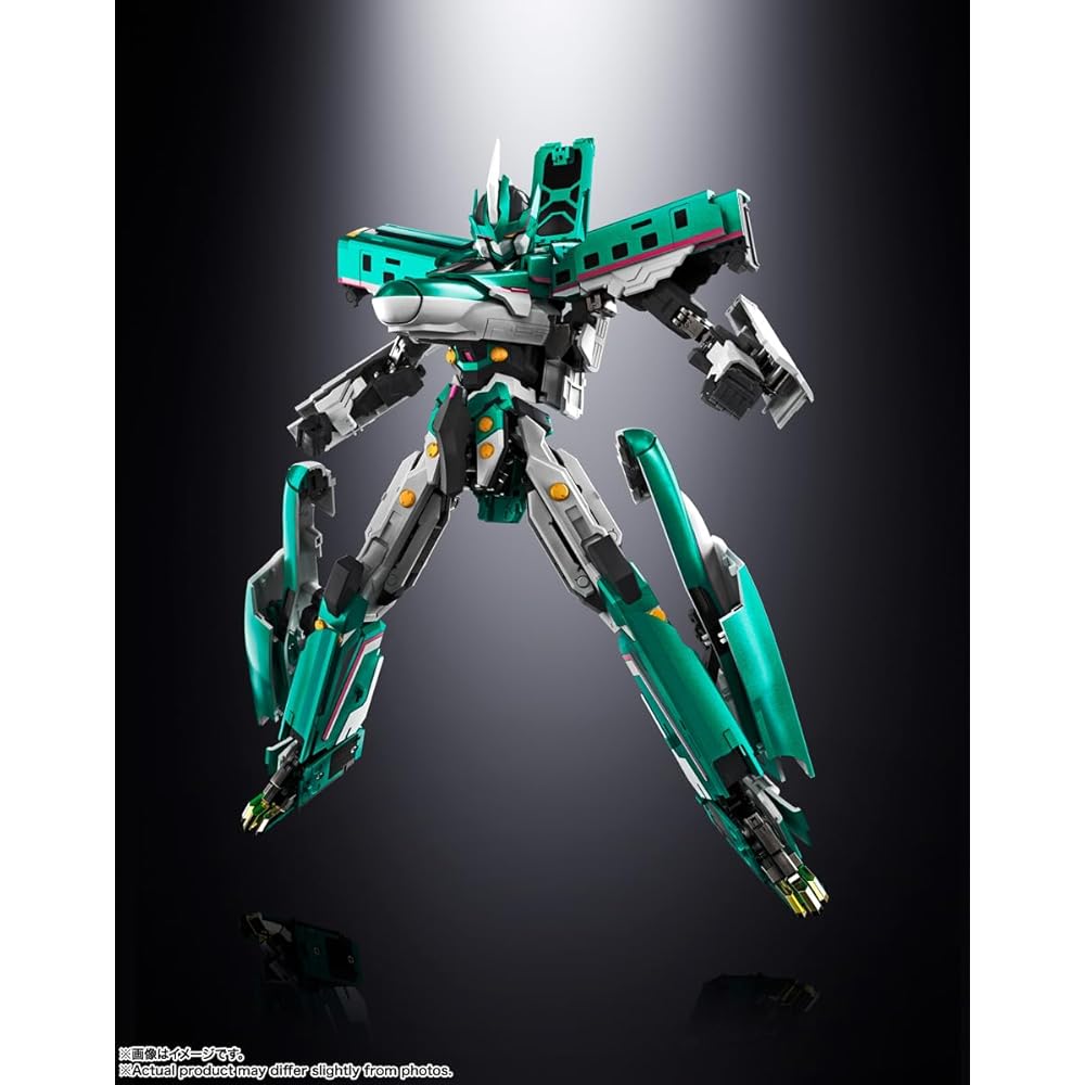 TAMASHII NATIONS Shinkalion E5 Hayabusa Трансформирующаяся Фигурка Робота 260 мм АБС Литье под Давлением Окрашенная Фигурка