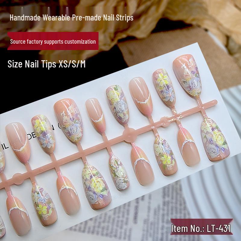 Cat Eye Manicure: 30 Hand-Painted Luxury Nail Strips