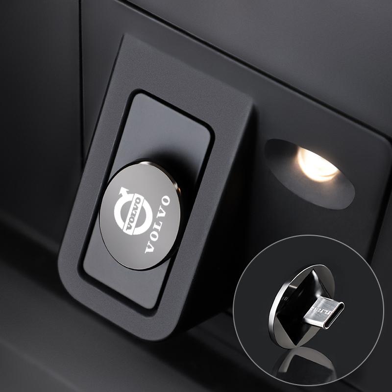 USB-накопитель большой емкости в виде значка автомобиля Автоаксессуары Для Volvo Xc60 Xc90 V40 V60 S60 V50 V90 S80 C40 XC40 V70 XC70 C30 C70 Rdesign