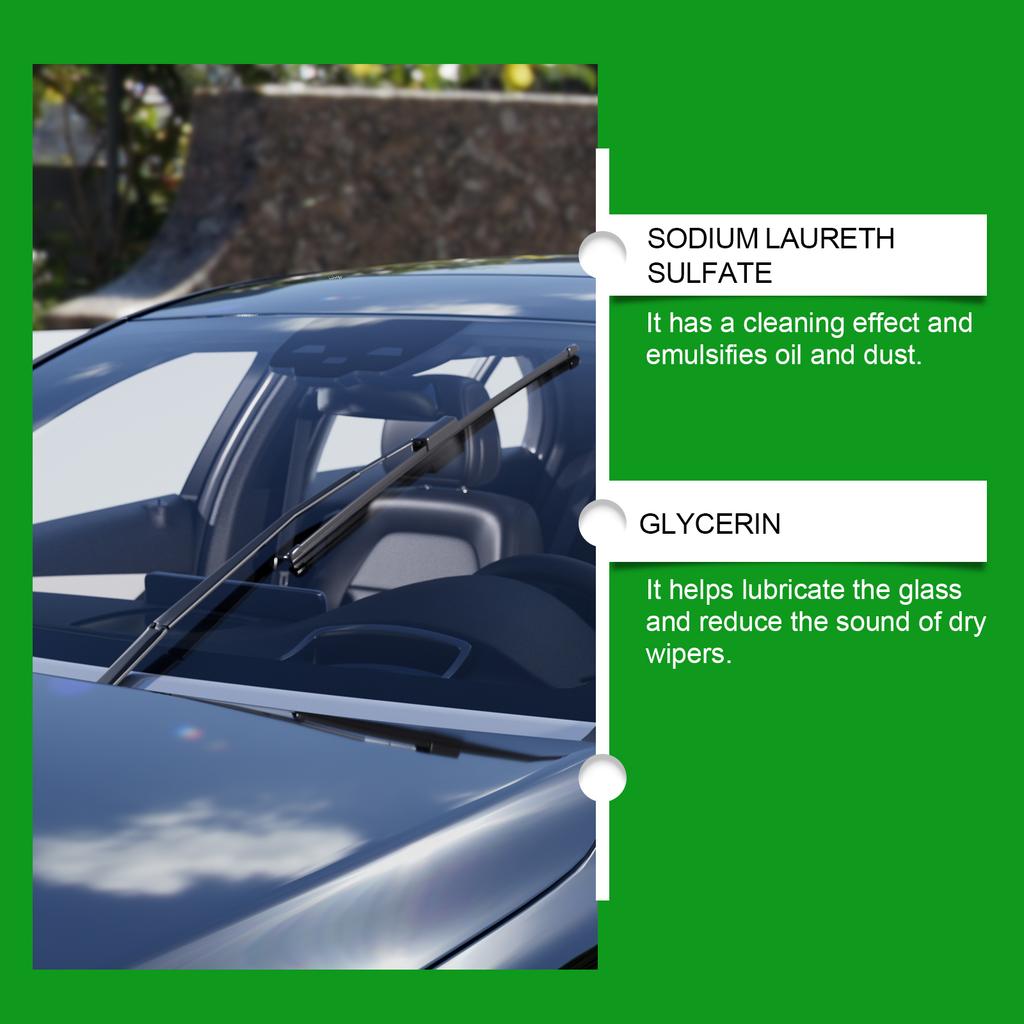 Rayhong Windshield Washer Fluid 237ml Concentrated Dirt Remover Fragrant Automotive Windscreens Glass Cleaner Car Cleaning Tools