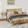 Set Of 2 Wall Mounted Nightstands Floating Bedside Tables With Sliding Drawer 40 X 30 X 15 Cm Oak