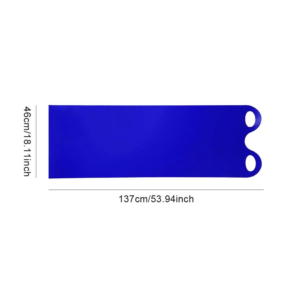 Roll Up Snow Sled Snow Slider Pad Portable Roll Up Skiing Pad with 2 Handle Sand Slider Board Foldable Snowboard for Kids Adults