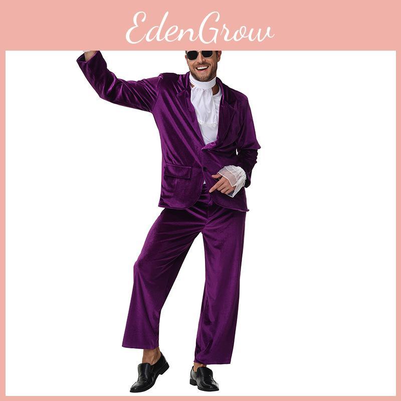 Костюм для косплея на Хэллоуин в винтажном хип-хоп стиле для взрослых и подростков