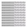 10Pcs 4 Flutes Milling Cutter No Burr Engrave Machine Knife 3.175x15mm for Acrylic MDF PVC
