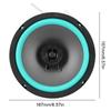 4-6,5-дюймовый 160 Вт 2-полосный автомобильный HIFI коаксиальный динамик дверной аудио музыкальный стерео твитер СЧ/НЧ-динамик полный диапазон частот зеленый для ремонта