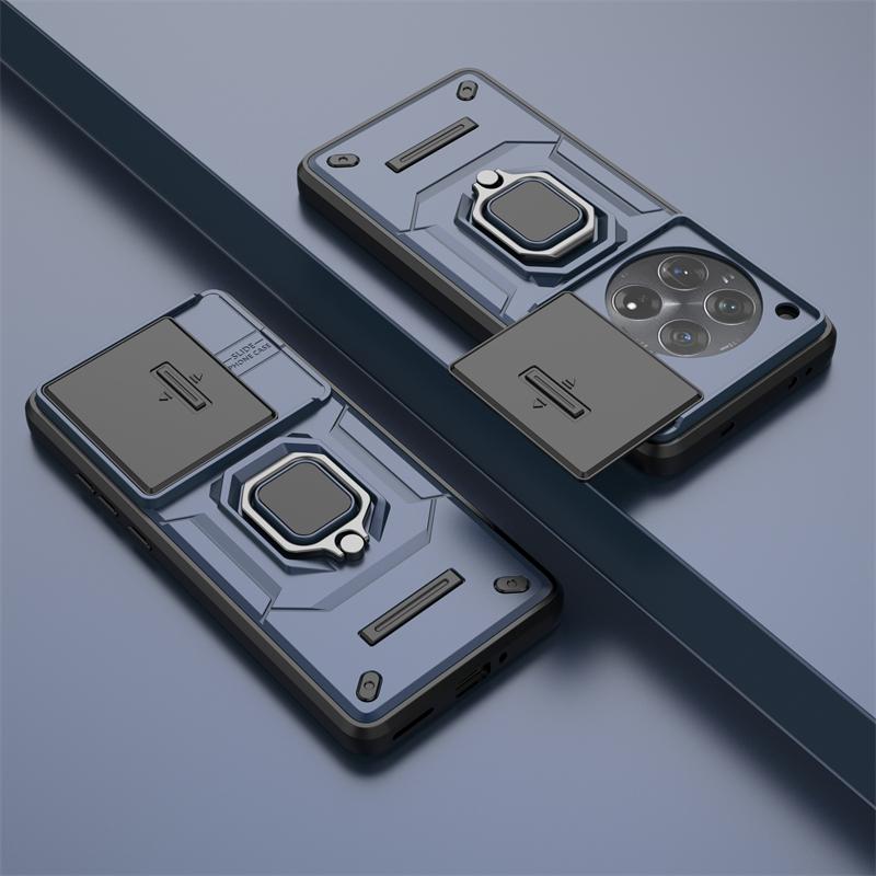 Для Oneplus 12 5G чехол Oneplus 12 5G Capas новый телефон задняя камера защитный чехол противоударный держатель кольца для Fundas Oneplus 12 5G