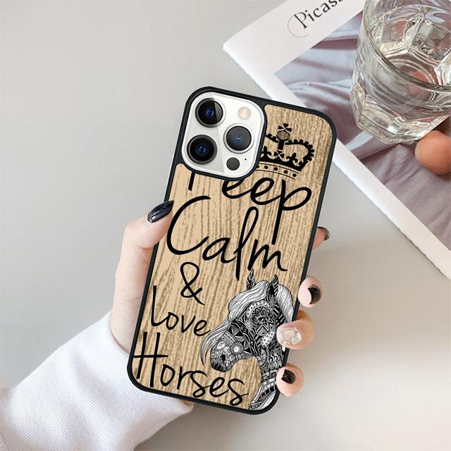 Лошади Бегущие Чехол для Телефона Cover Для iPhone 17 Air 15 16e 14 13 11 12 Pro Max Max Plus Задняя Панель Coque