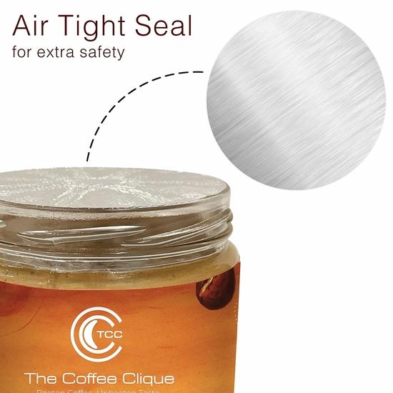 Кофейная паста The Coffee Clique со вкусом сливочной карамели - 250 г | Растворимая, насыщенная и кремовая паста, не требующая консервантов и сахара