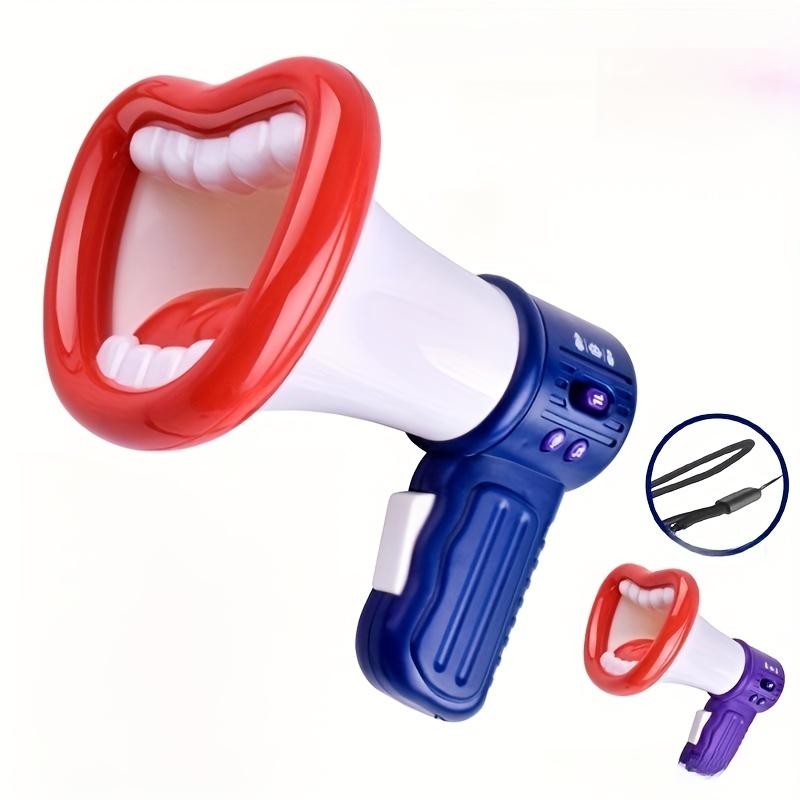 Funny Sound Changer, Creative Funny Handheld Amplifier, Upgraded Multi-channel Music Sound Changer Horn Toy
