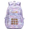 Capybara Print Youth School Backpack Teen Girls Boys Lightweight Multi-Compartment Nylon Bag With Air-Padded Straps