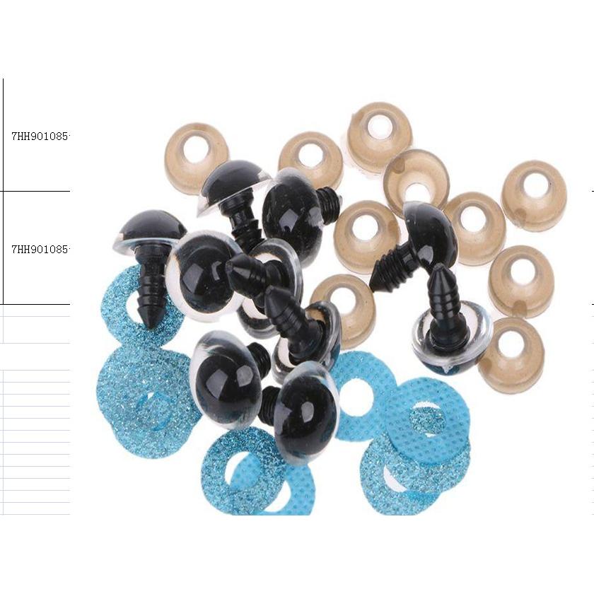 Товары для рукоделия «сделай сам», пластиковые безопасные игрушечные глаза, красочные глаза для кукол, для кукольных игрушек, мягкие игрушки, куклы, вязаные крючком игрушки, поделки CZK