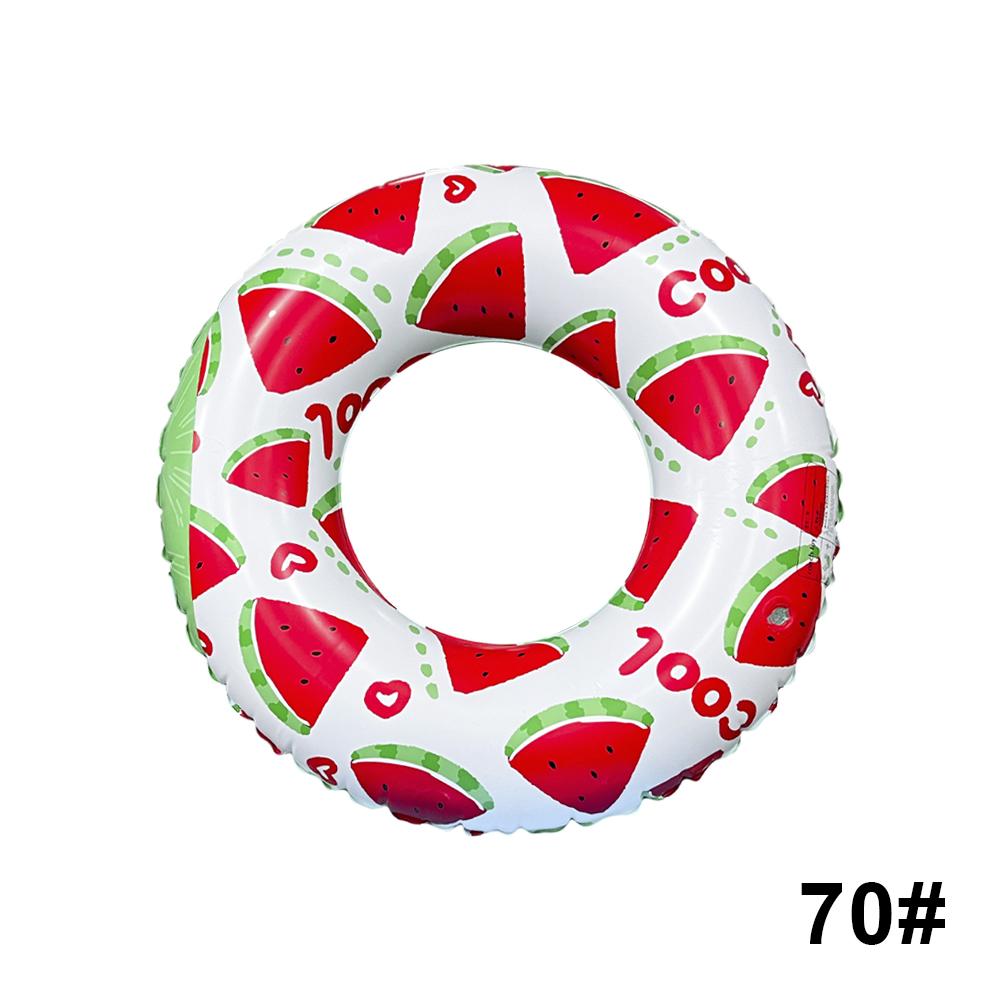 1 шт., плавательный обруч с принтом арбуза, надувной плавающий обруч для подмышек, утолщенный обруч из ПВХ, подходит для бассейна, пляжа