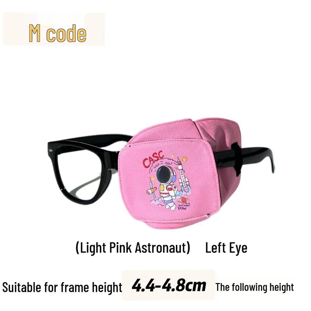 Детский патч для глаз из чистого хлопка при амблиопии для послеоперационных тренировок зрения и коррекции косоглазия/дальнозоркости