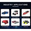 NEW HotRC CT-8B 8CH Radio Transmitter 2.4GHz with F-08A Receiver For RC Car Boat Robot