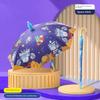 Children's Umbrella Kindergarten Baby Boys and Girls Kids Student Cartoon School Umbrella Lightweight Dinosaur Unicorn Umbrella