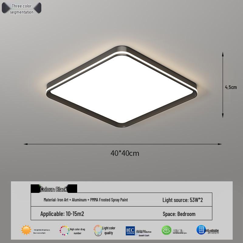 Большой современный минималистичный светодиодный потолочный светильник для гостиной, спальни или столовой