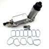 OE:68105583AF 68105583AA Aluminum Engine Oil Filter Housing Cooler Kit For Jeep Grand Cherokee Dodge Charger Journey Ram 3.6L V6