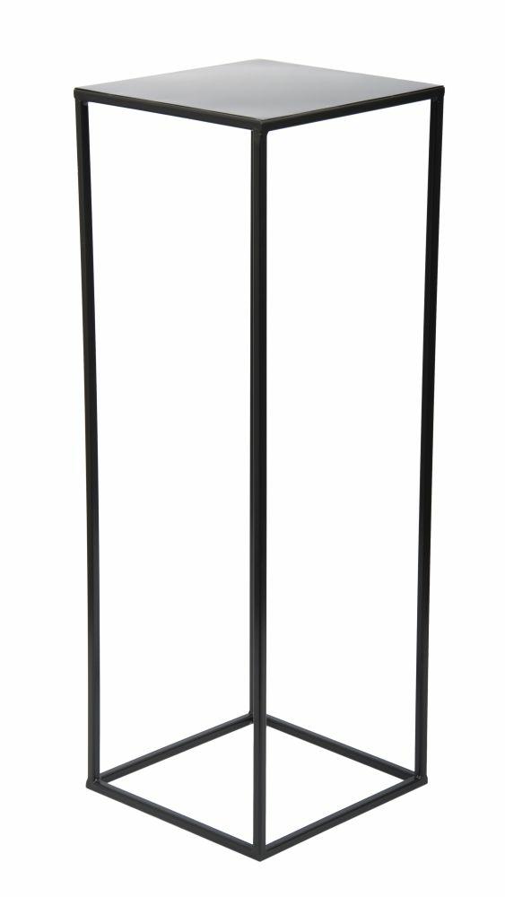 Czarny Nowoczesny Kwietnik Stojący 70Cm