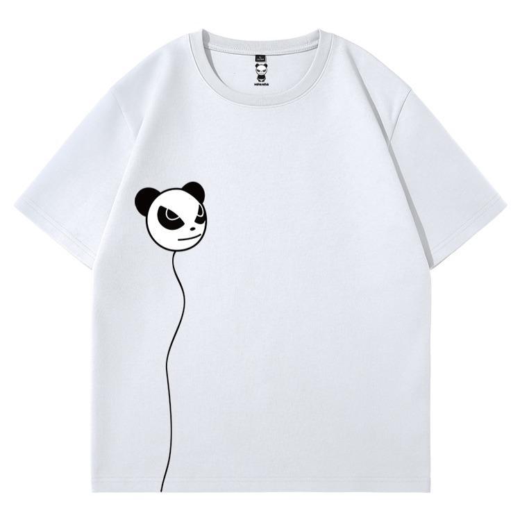 Trendy Brand Short-Sleeved Pure Cotton T-Shirt for Men's Summer