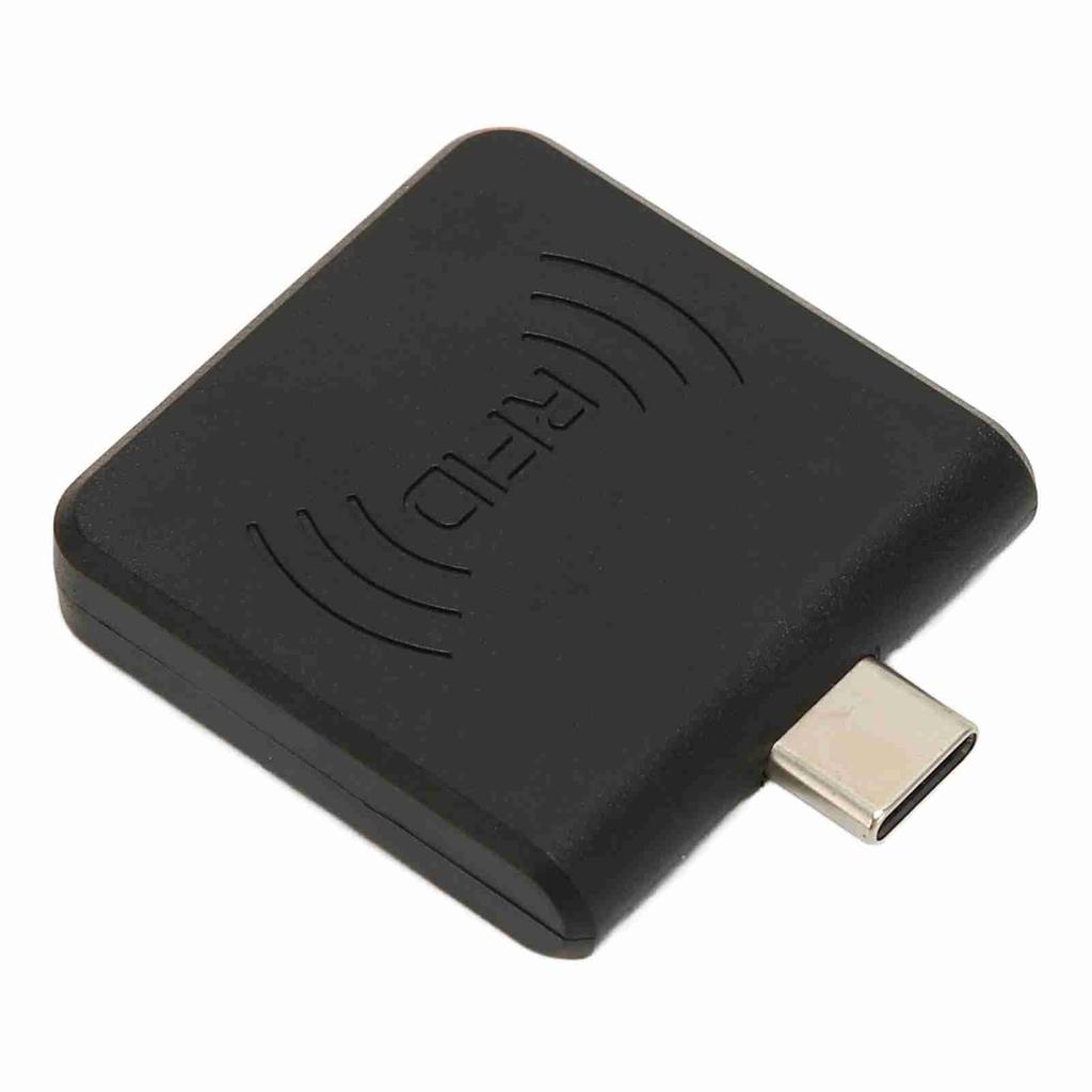 RFID ID мобильный телефон считыватель карт типа C интерфейс 125 кГц портативный считыватель смарт-карт черный