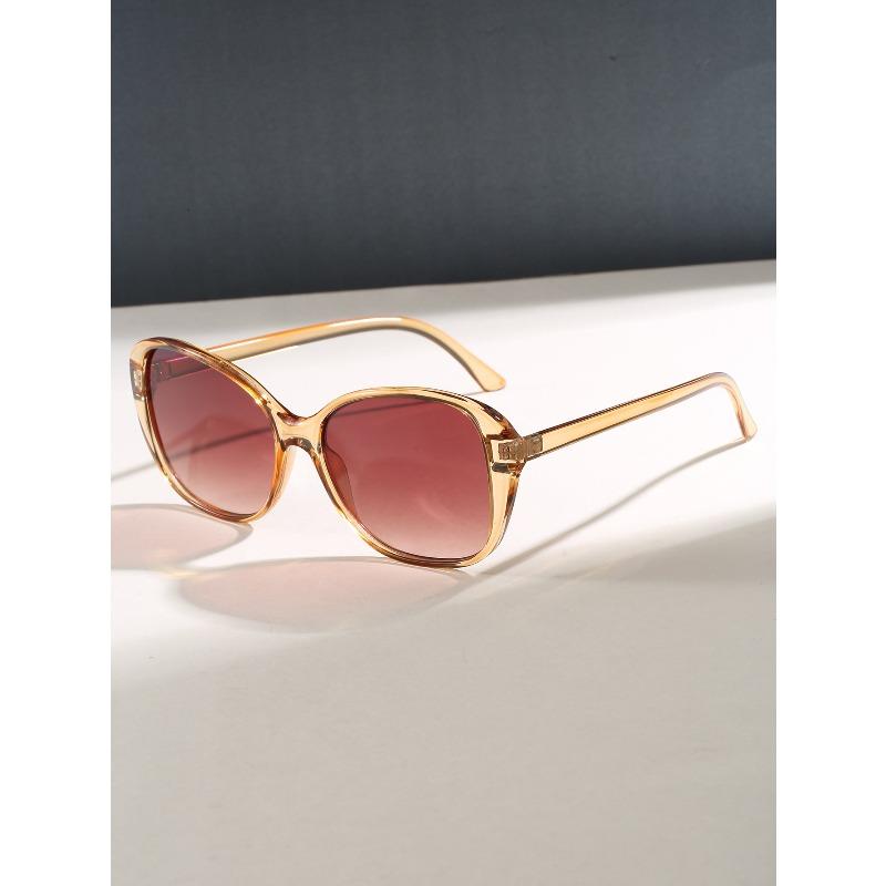 Fashion Luxury Round Butterfly Frame Oversized Sunglasses for Women Trendy Casual Sun Glasses