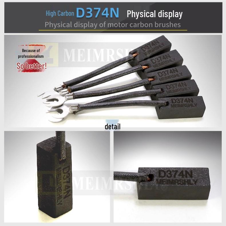 J164 DC Creasing & Die-Cutting Machine Carbon Brush, Premium Graphite, 12.5*12.5*50mm