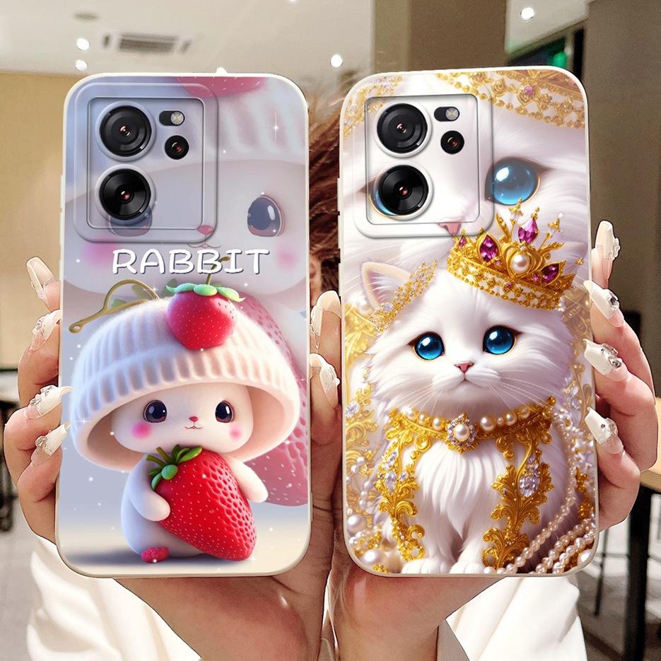 Чехол для Xiaomi 13T Pro Крутой Модный Расписной Чехол Мягкий ТПУ Матовый Чехол для Телефона Для Xiaomi Mi 13T Pro Mi13T 13TPro 5G