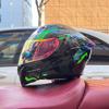 Modular Flip-Up Motorcycle Helmet With Dual Visor Winter Wing Full Face Men Women All Season Bluetooth Ready