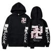 Japan Anime  Revengers Cherry Blossom Graphics Hoodies Autumn Fleece Tokyo Gang Sweatshirts Cozy Clothes Tops