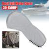 Heavy Duty Engine Motor Covers Boat Protector 420D Grey 30-150HP Waterproof Full Outboard Engine Cover Sunshade Anti-scratch
