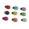 50 шт. резиновые фигурки жуков с плоской задней частью кабошон для украшения мобильного телефона