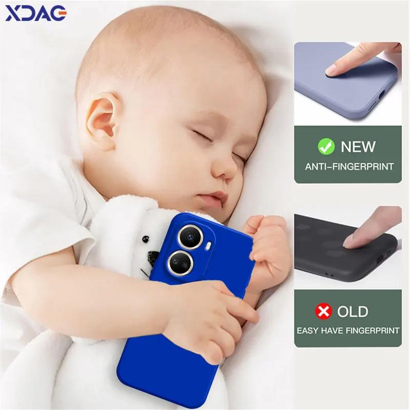 Square Liquid Silicone Phone Case for Huawei Nova 10 10Z Pro SE Youth Soft Edge Protective Back Cover Nova10 10Pro 10SE