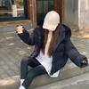 Зимние новые свободные и универсальные короткие пуховые хлопковые куртки, женские хлопковые куртки, утепленные куртки с капюшоном