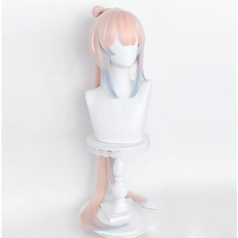 Аниме Genshin Impact Косплей Парик Кокоми Сангономия Кокоми Косплей Парик 120 см Длинные Волосы с Градиентом Термостойкие Синтетические Волосы