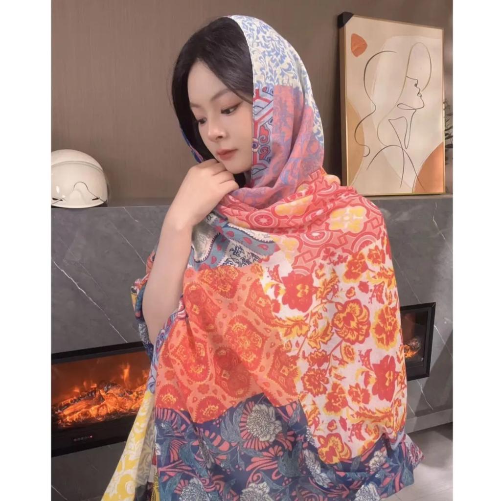 Skin Friendly And Breathable Warm And Versatile Home, Autumn And Winter Women'S Travel Shawl, Thick Cloak, Air Conditioning Blanket
