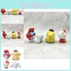 Очаровательная фигурка My Melody из ПВХ, аниме, коллекционная, милый декор для приборной панели автомобиля