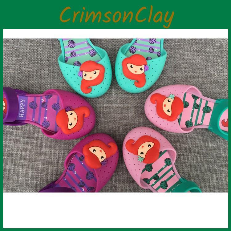 Новые Мини Мелисса Русалка Желейные Туфли Сандалии для Девочек Малышей Принцессы в Американском Размере 813